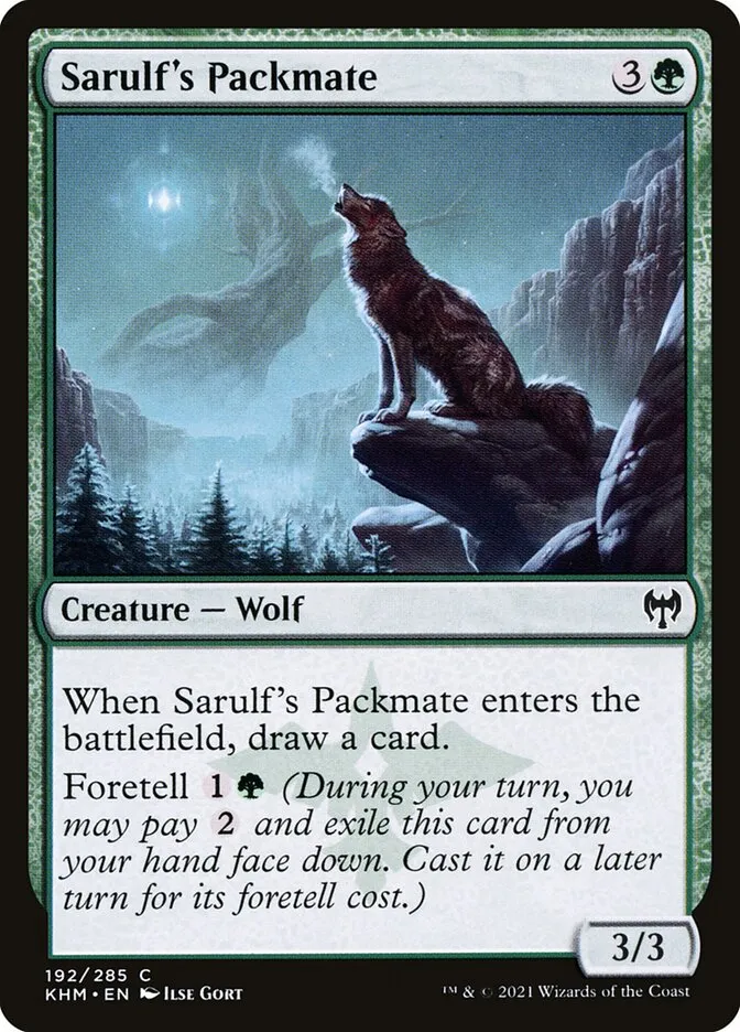 Sarulf's Packmate Front Face