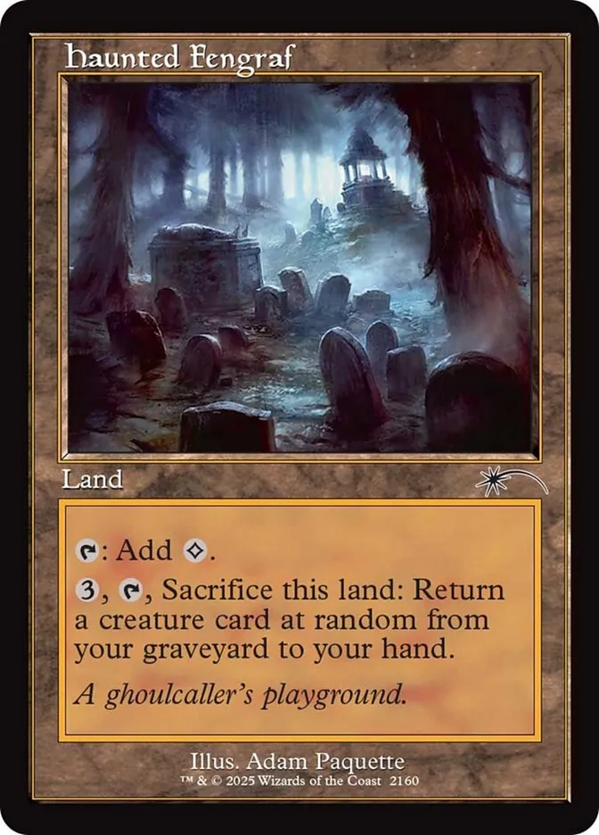 Haunted Fengraf Front Face