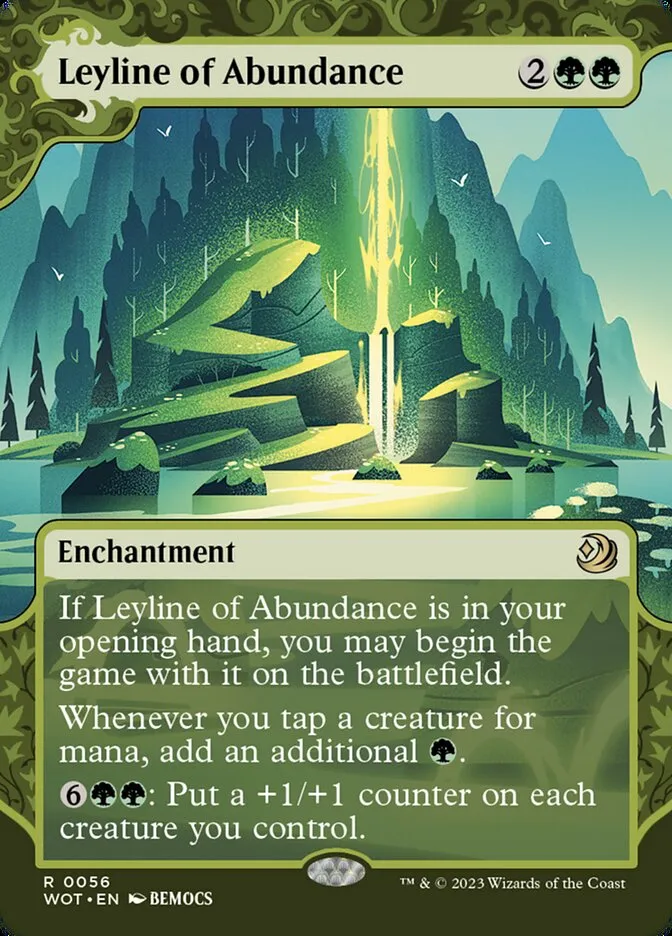 Leyline of Abundance Front Face