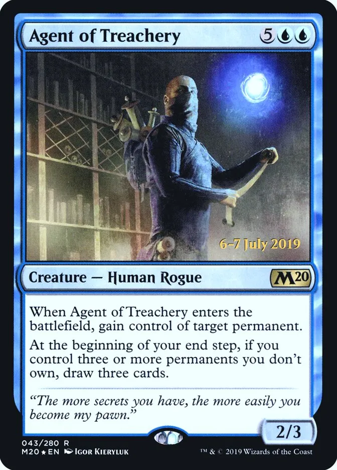 Agent of Treachery Front Face