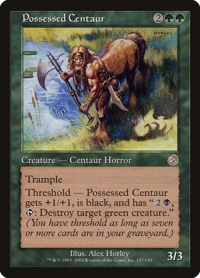 Possessed Centaur Front Face