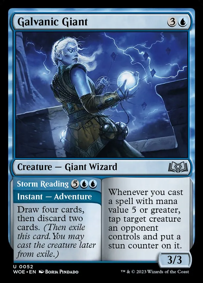 Galvanic Giant // Storm Reading Front Face