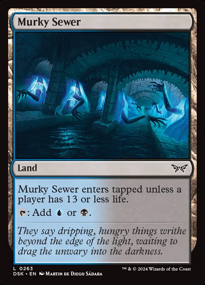 Murky Sewer Front Face