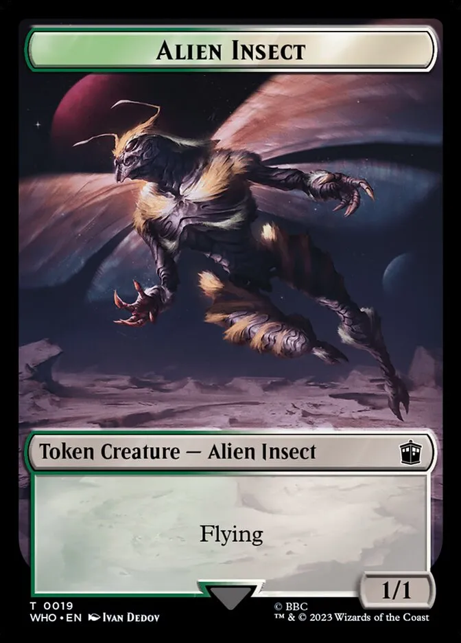 Alien Insect Front Face