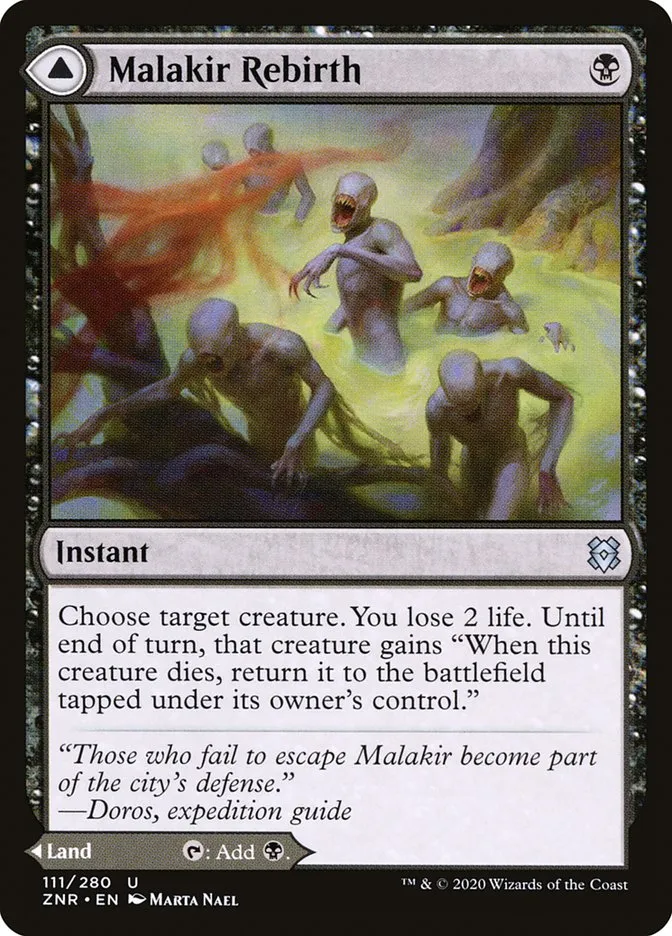 Malakir Rebirth // Malakir Mire Front Face