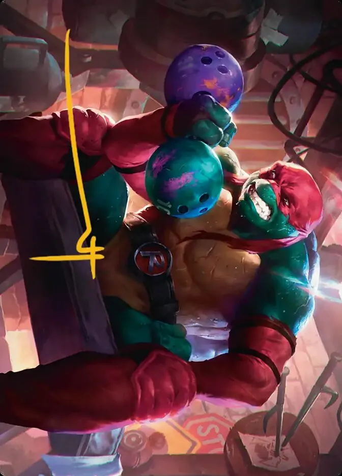 Raphael, Tough Turtle // Raphael, Tough Turtle Front Face