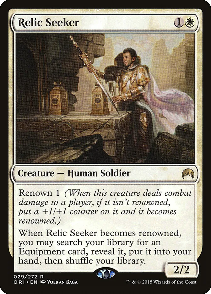Relic Seeker Front Face