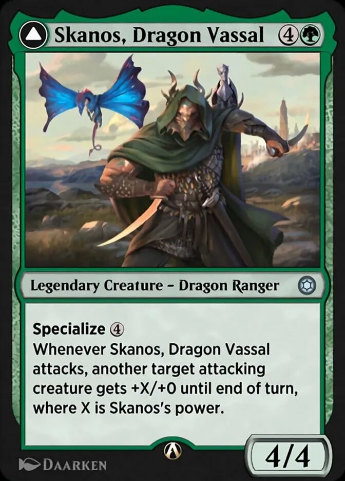 Skanos, Dragon Vassal Front Face