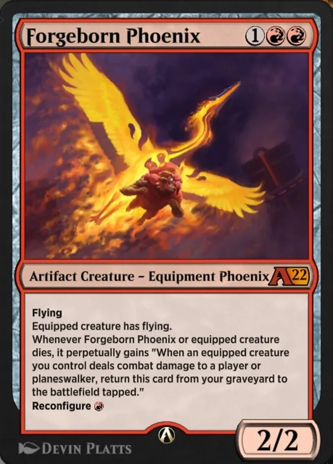 Forgeborn Phoenix Front Face