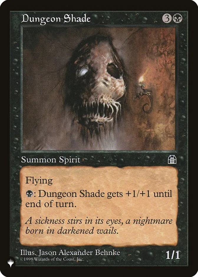 Dungeon Shade Front Face