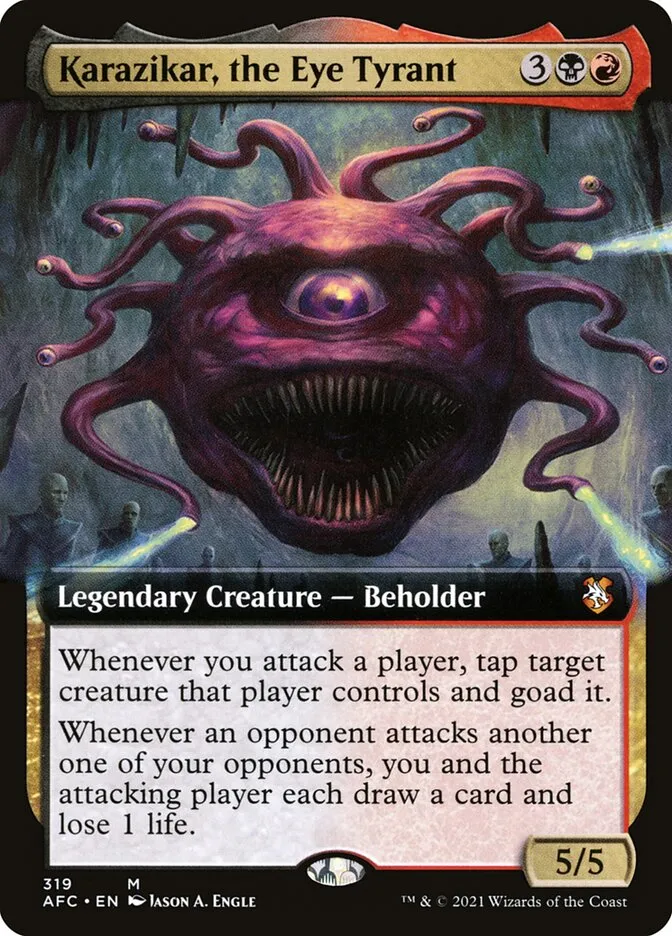 Karazikar, the Eye Tyrant Front Face