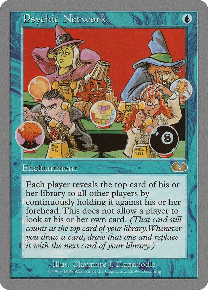 Psychic Network Front Face