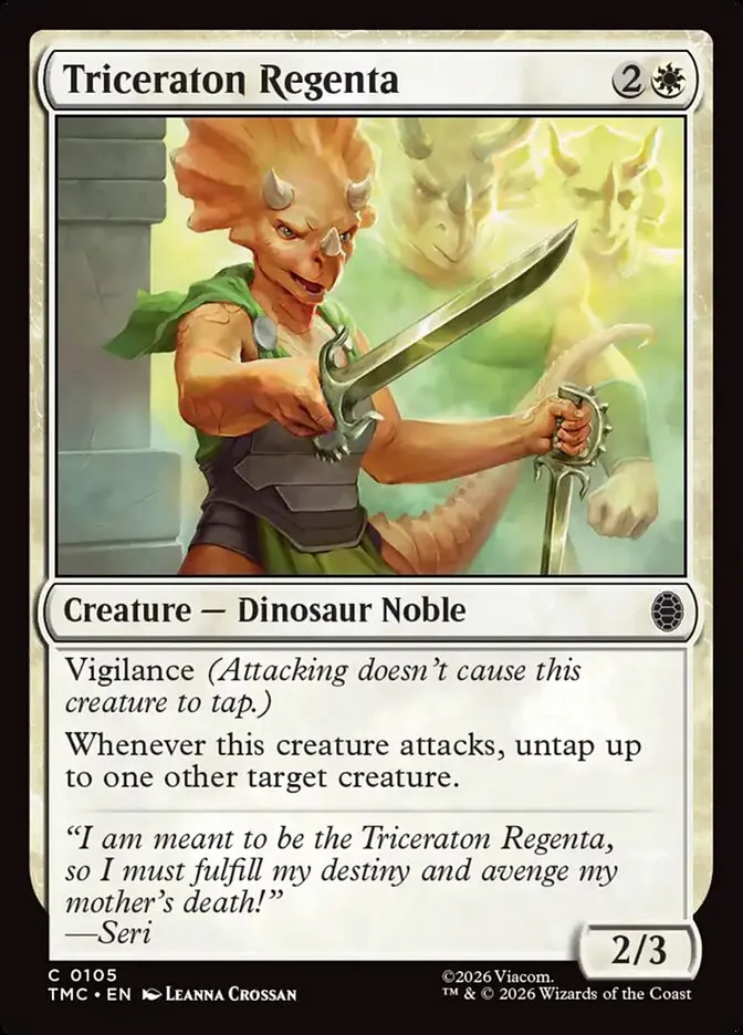 Triceraton Regenta Front Face