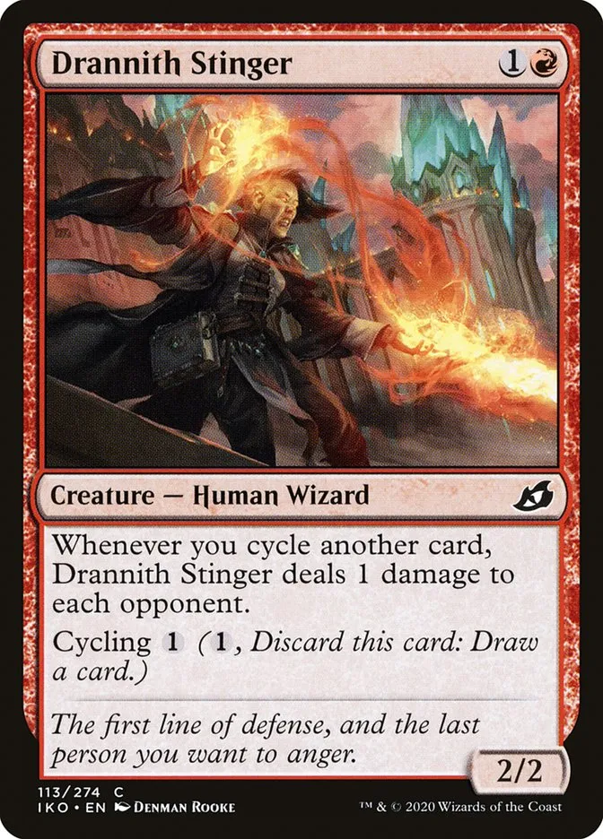 Drannith Stinger Front Face