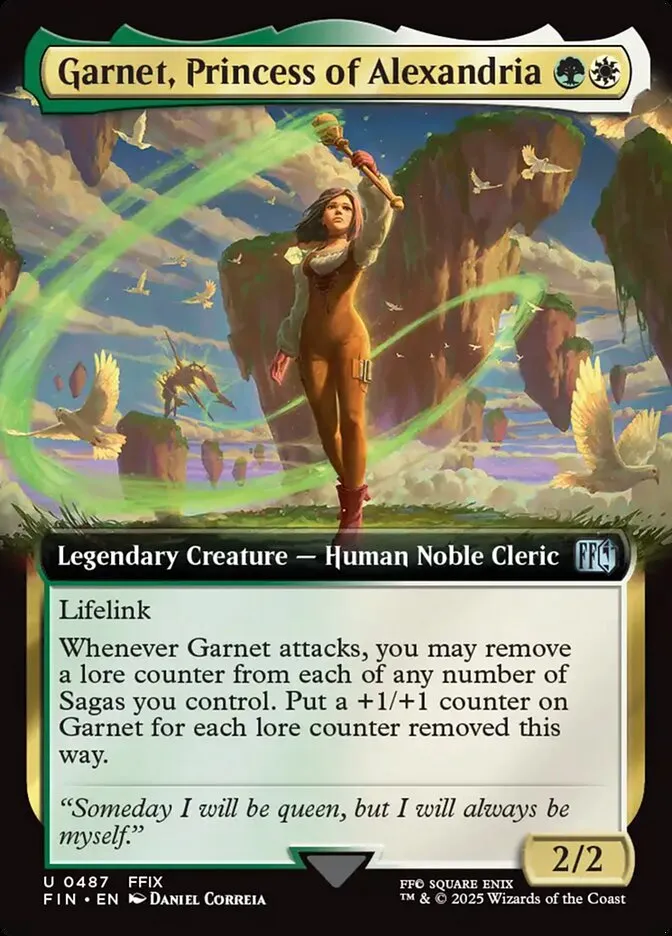 Garnet, Princess of Alexandria Front Face