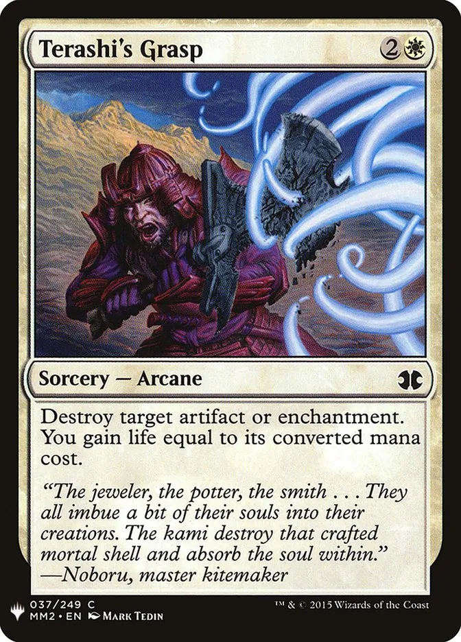 Terashi's Grasp Front Face