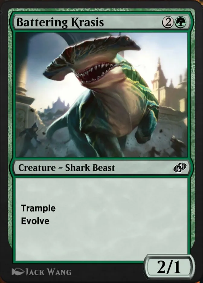 Battering Krasis Front Face