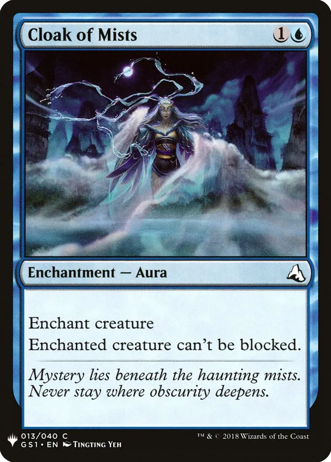 Cloak of Mists Front Face