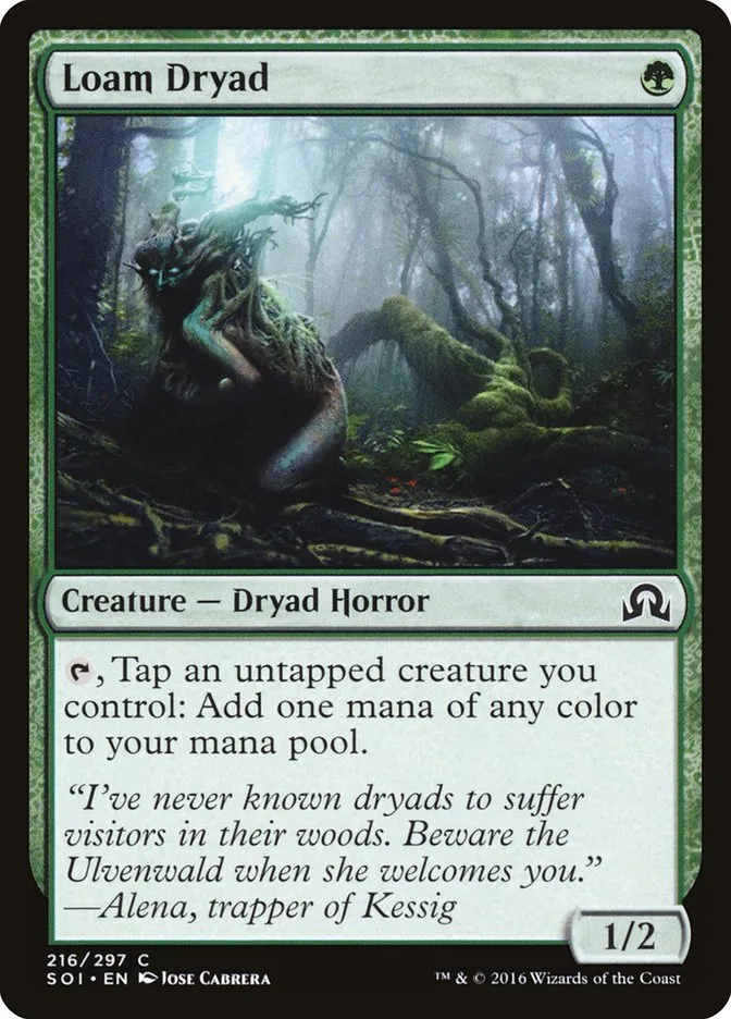 Loam Dryad Front Face