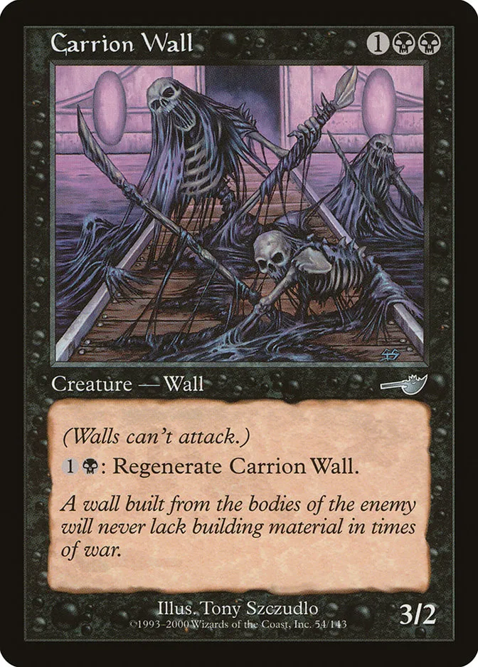 Carrion Wall Front Face