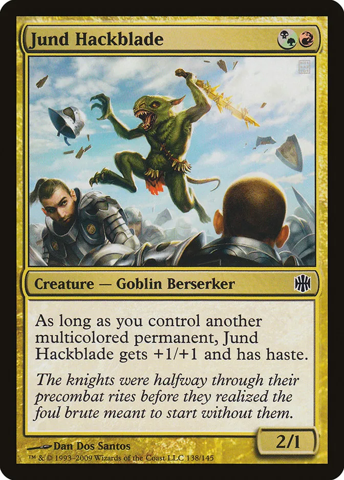 Jund Hackblade Front Face