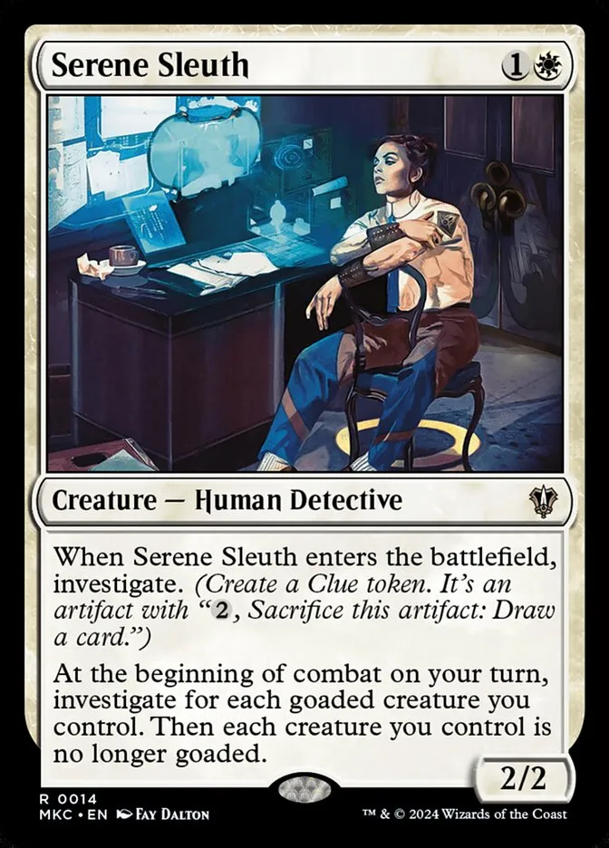 Serene Sleuth Front Face