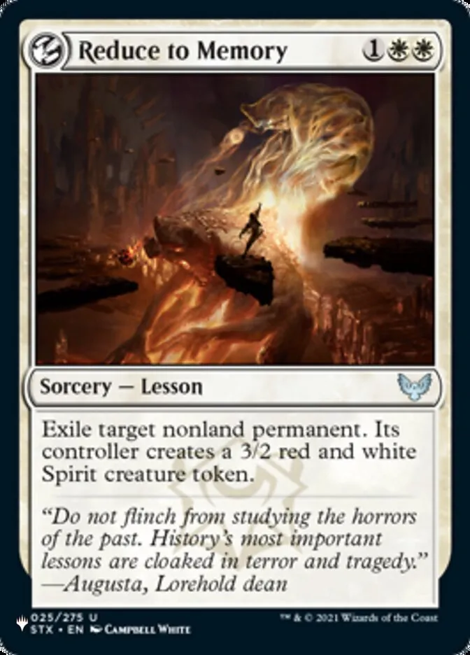 Reduce to Memory Front Face
