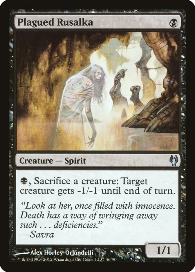 Plagued Rusalka Front Face