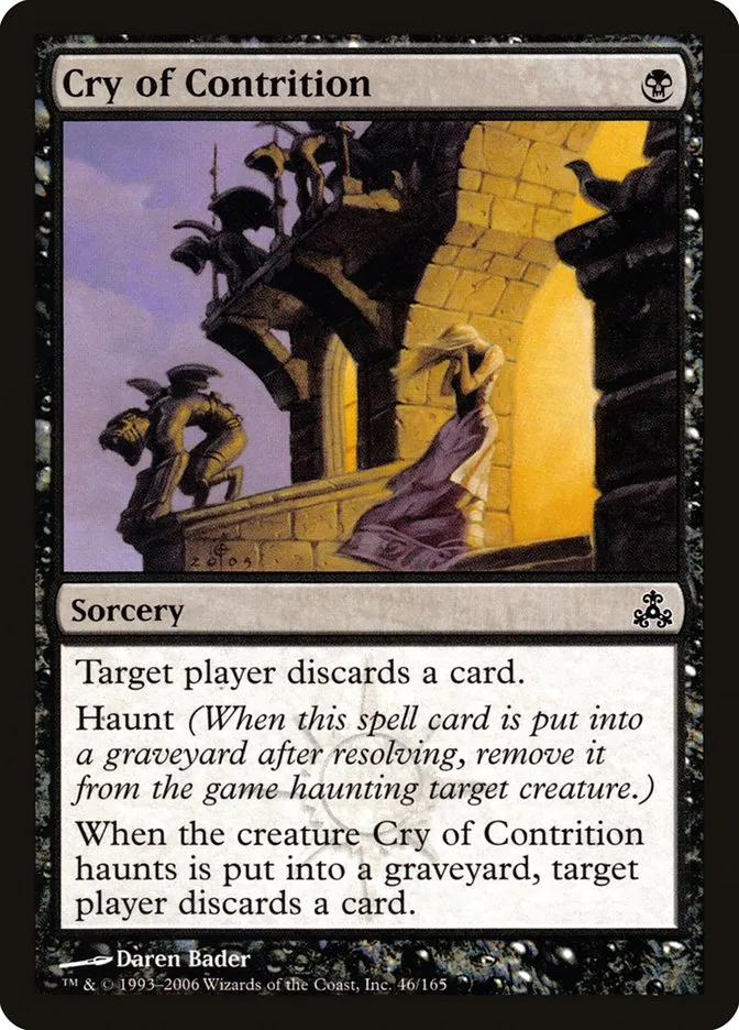 Cry of Contrition Front Face