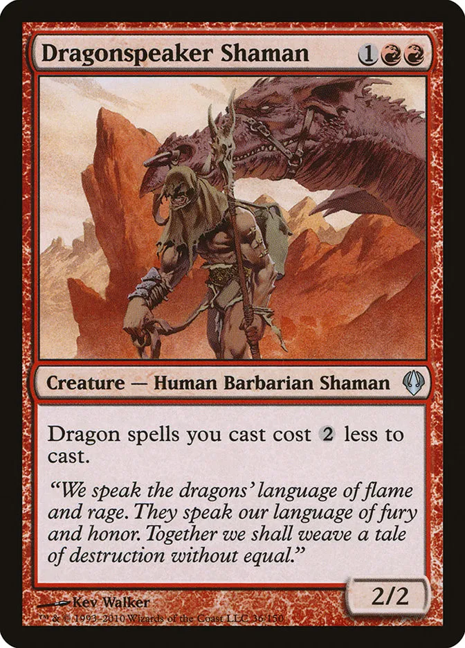Dragonspeaker Shaman Front Face