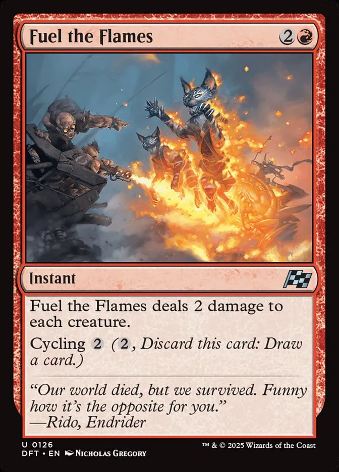 Fuel the Flames Front Face
