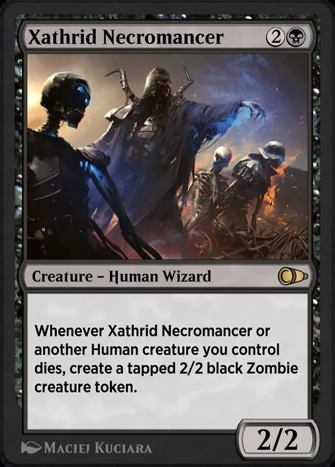 Xathrid Necromancer Front Face