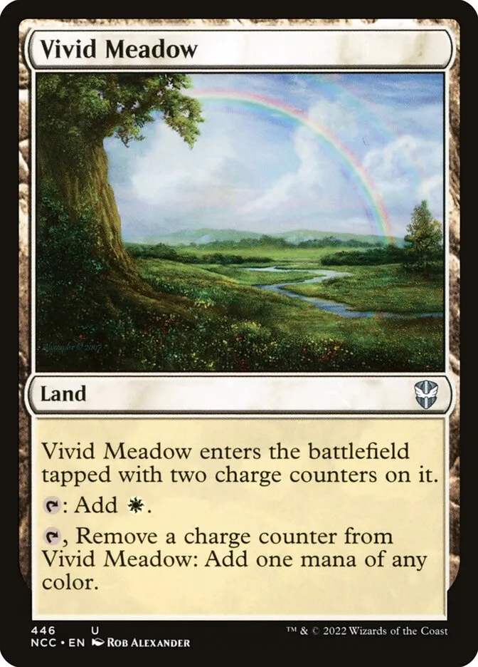 Vivid Meadow Front Face