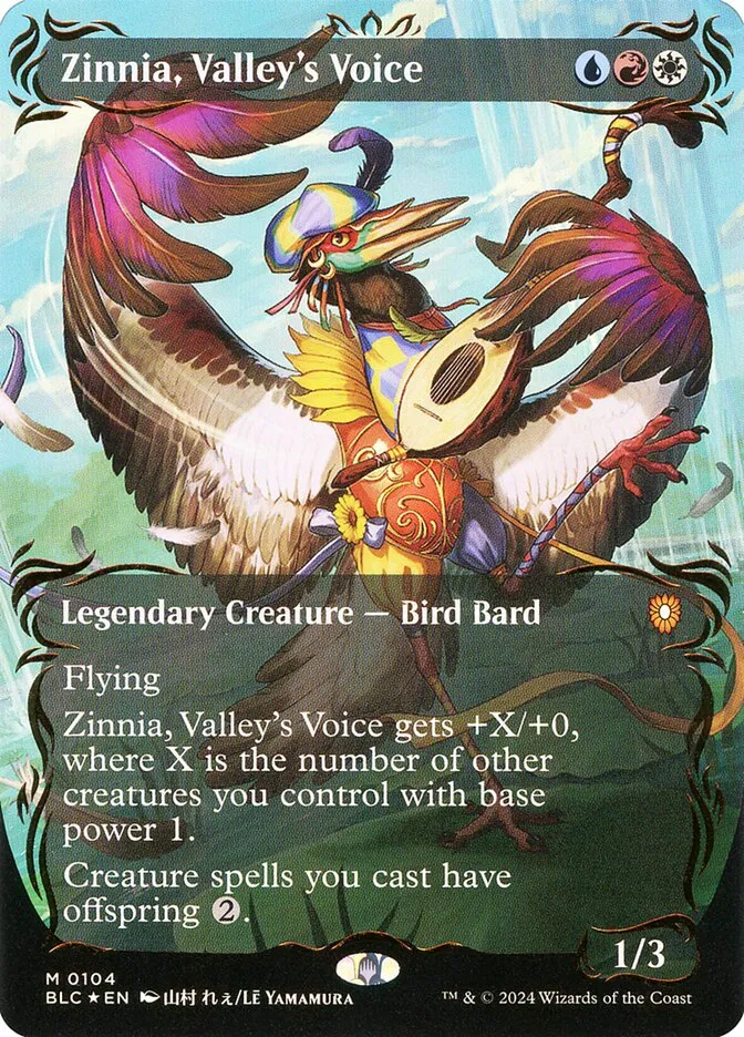 Zinnia, Valley's Voice Front Face