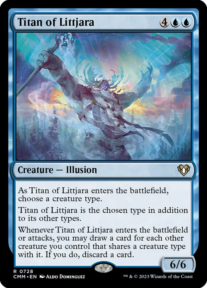 Titan of Littjara Front Face