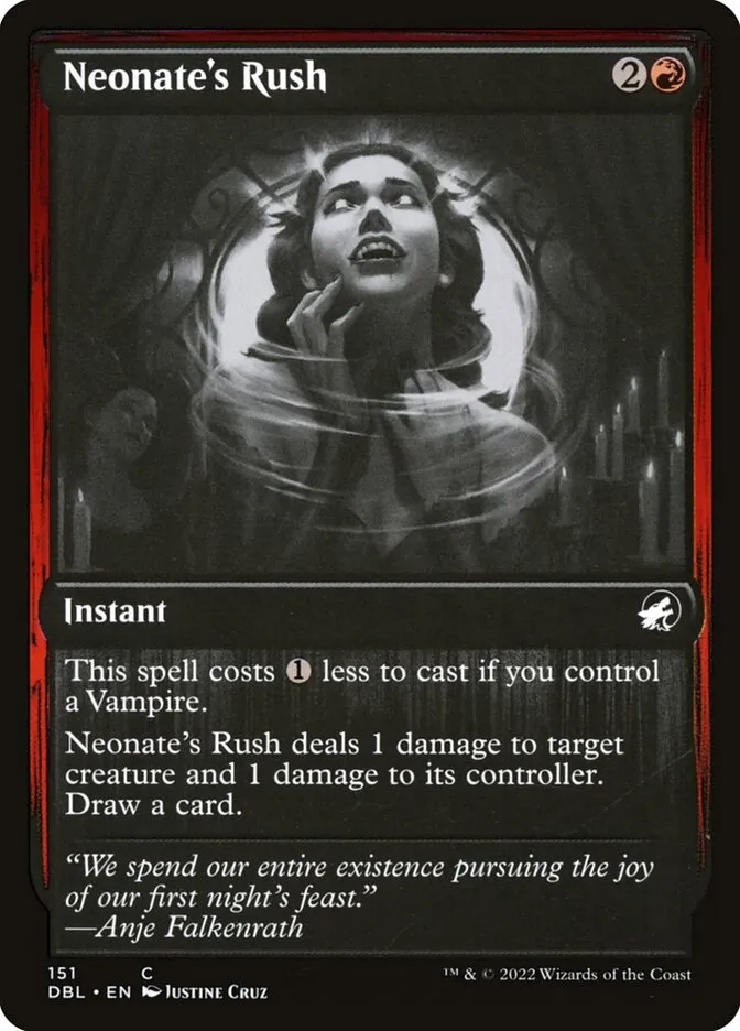 Neonate's Rush Front Face