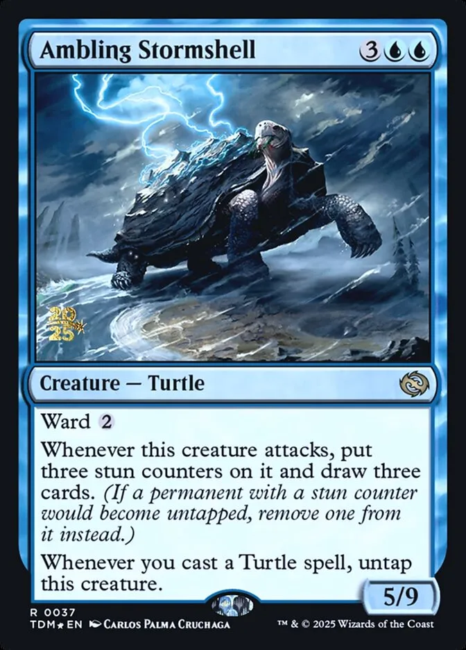 Ambling Stormshell Front Face