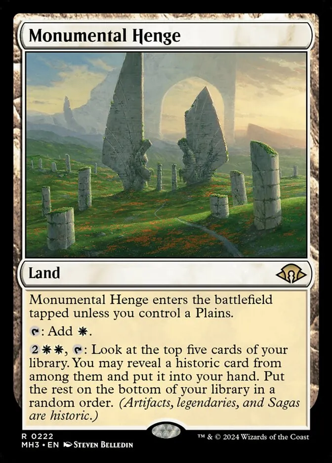 Monumental Henge Front Face