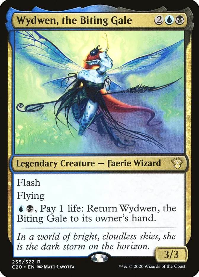 Wydwen, the Biting Gale Front Face