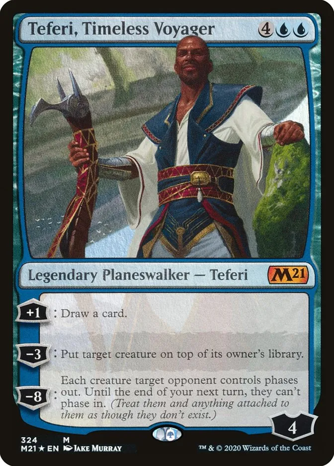 Teferi, Timeless Voyager Front Face