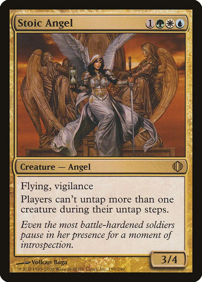 Stoic Angel Front Face