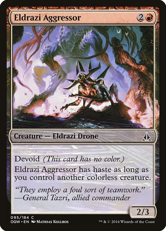 Eldrazi Aggressor Front Face