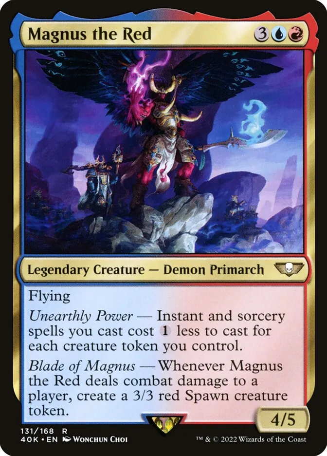 Magnus the Red Front Face