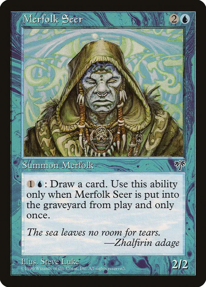 Merfolk Seer Front Face