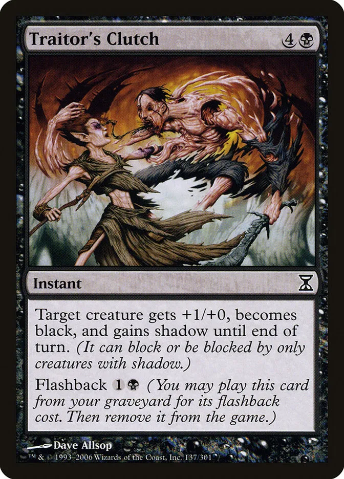 Traitor's Clutch Front Face