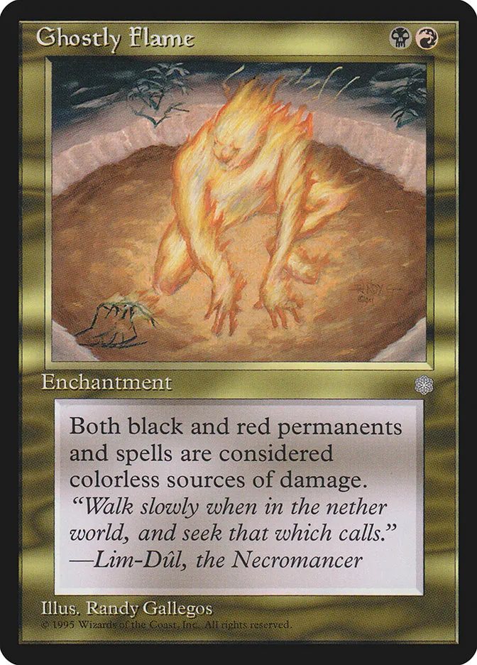 Ghostly Flame Front Face