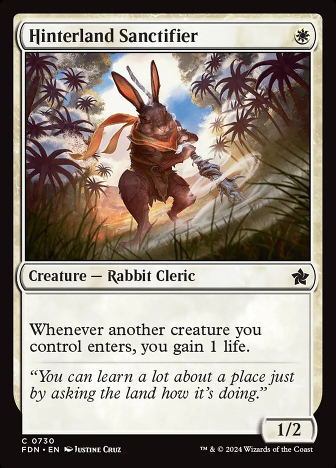 Hinterland Sanctifier Front Face