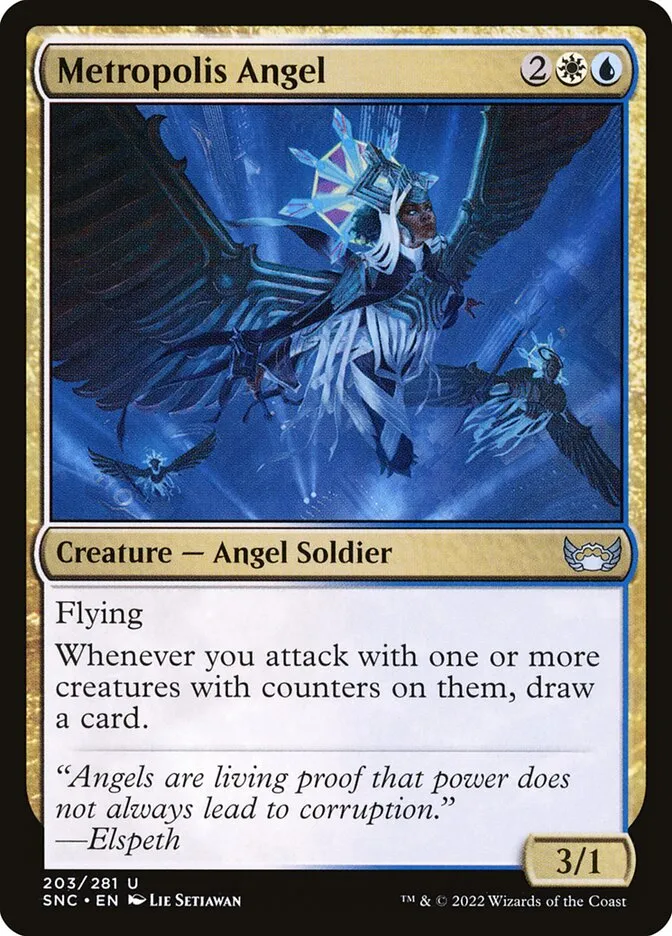 Metropolis Angel Front Face