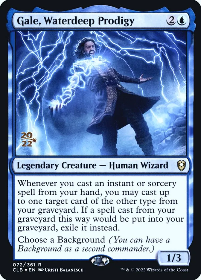 Gale, Waterdeep Prodigy Front Face