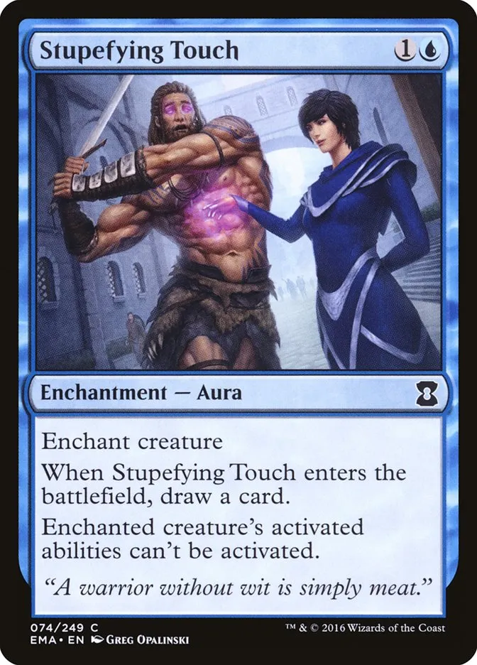 Stupefying Touch Front Face
